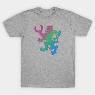 An Tir Pride - Polysexual - Silhouette T-Shirt